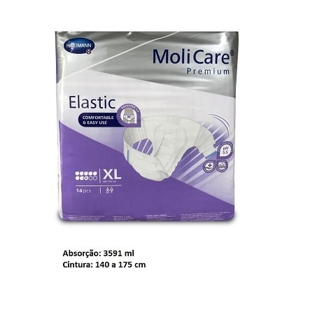 Fralda Molicare Elastic XL