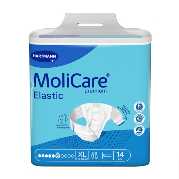 Fralda Molicare Elastic 6D XL